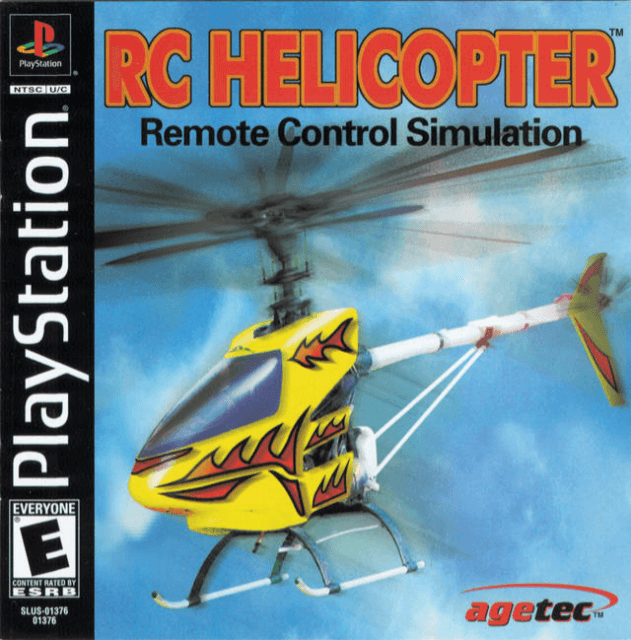 The Helicopter box art for Playstation